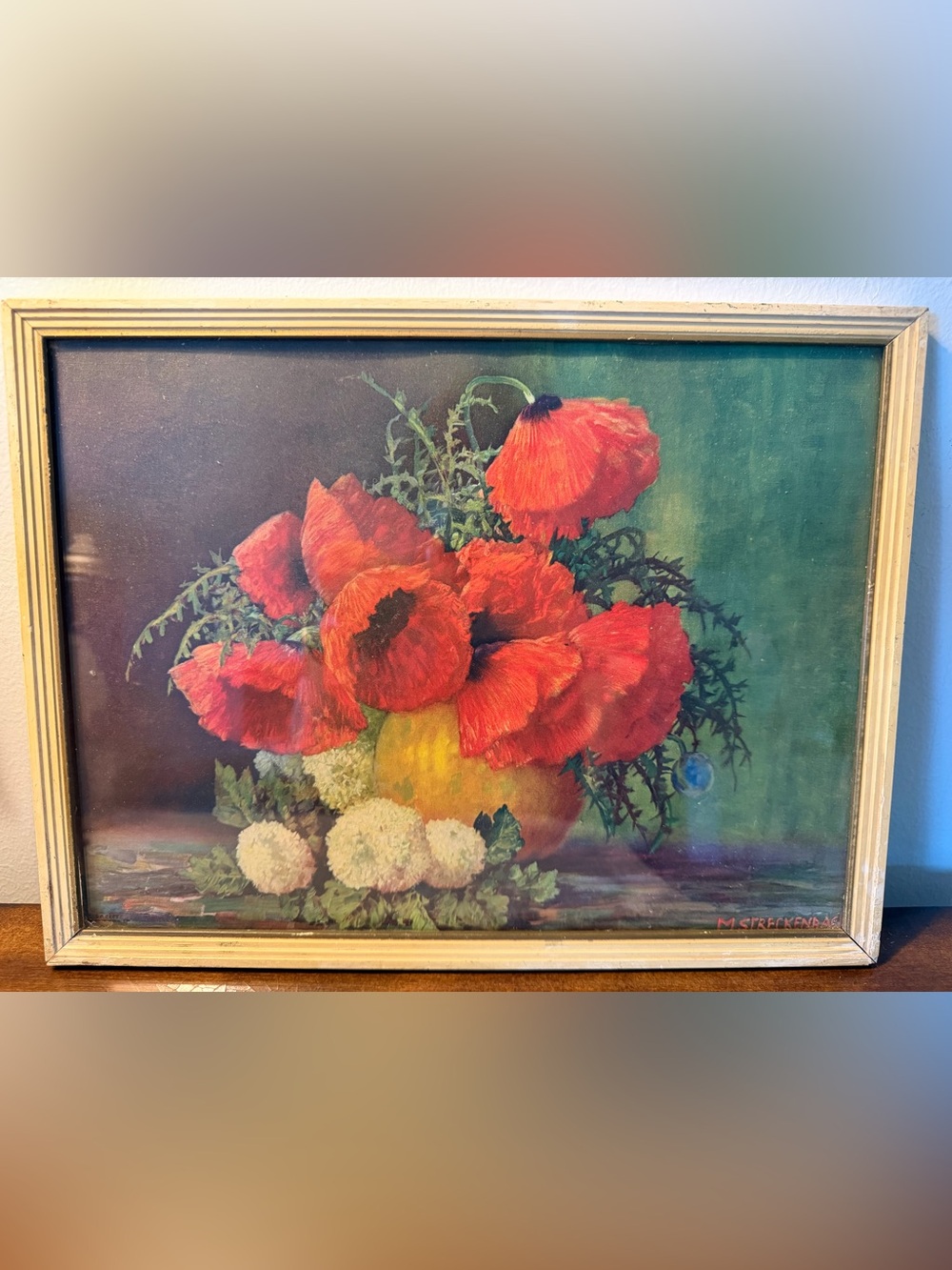 Vintage Max Streckenbach Poppies